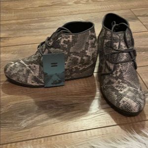 Toms Kala Black Multi Faux Snake